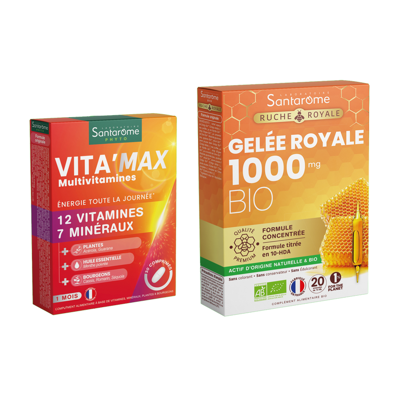 Pack Gelée Royale 1000 & Multivitamines