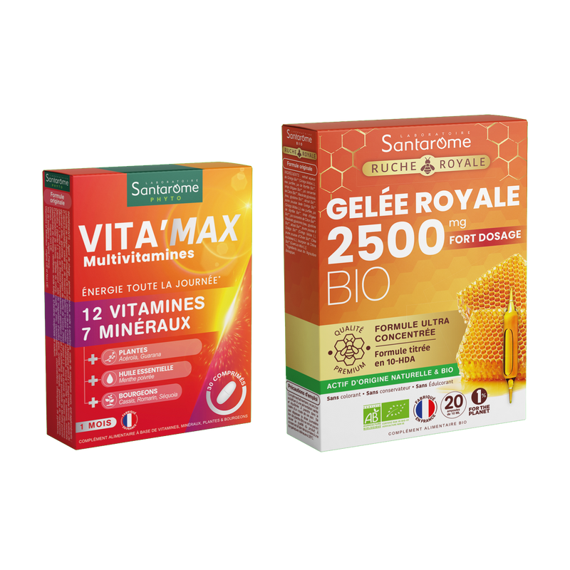 Pack Gelée Royale 2500 & Multivitamines