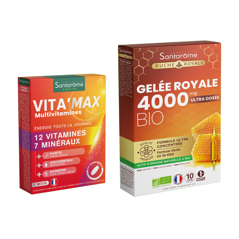 Pack Gelée Royale 4000 & Multivitamines