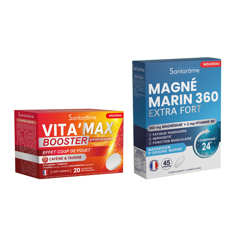 Pack Magnésium & Booster d’énergie