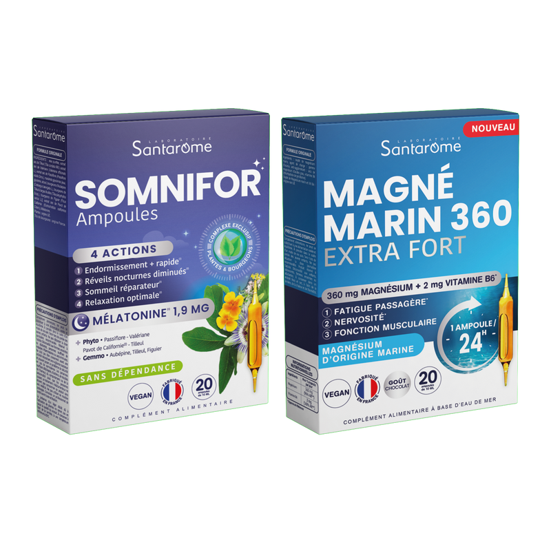 Pack Sommeil & Magnésium - Ampoules