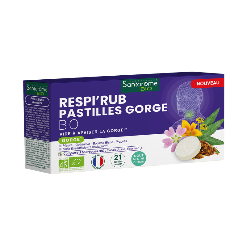 Respi'rub - Organic Throat Pastilles