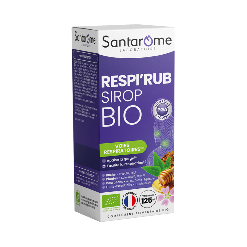 Respi'Rub Organic -Syrup