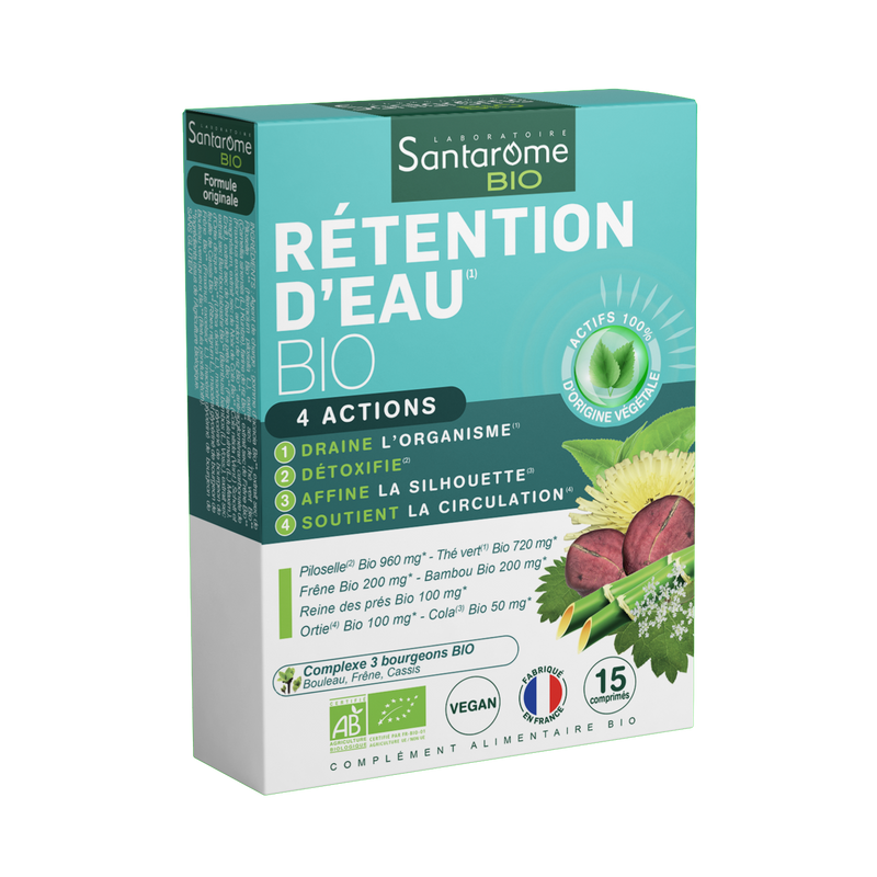Organic Water Retention - 15 tablets