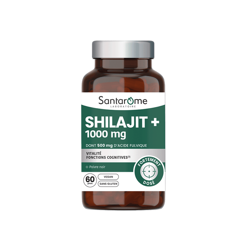 Shilajit + 1000 mg - 60 gélules