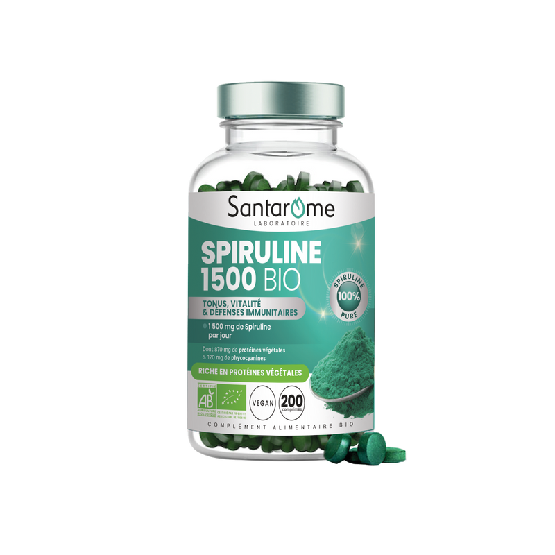 Organic Spirulina - 200 tablets