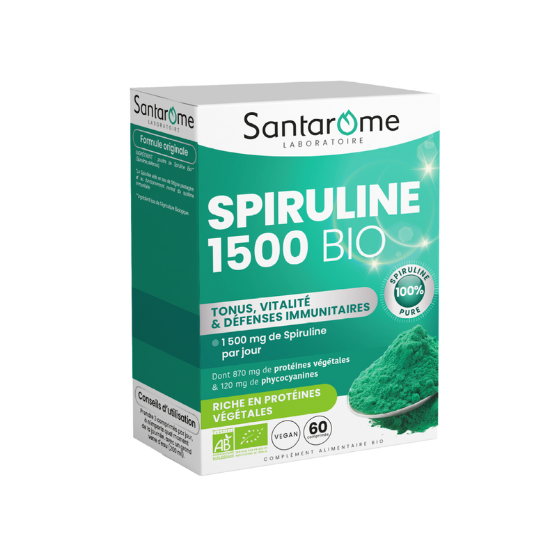 Organic Spirulina - 60 tablets