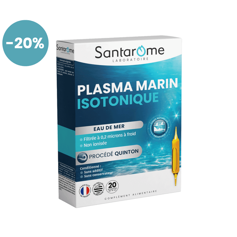Isotonic Marine Plasma - Quinton Water - 20 ampoules