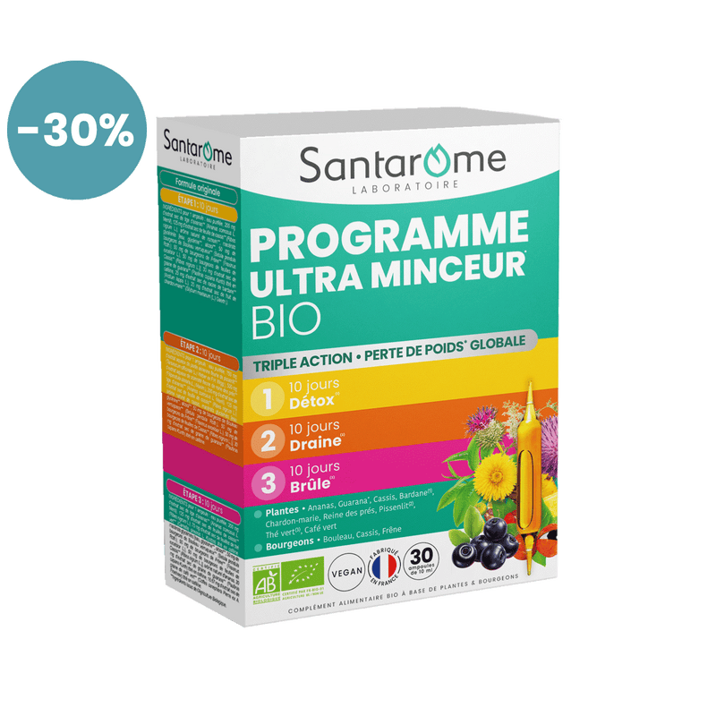 Ultra Slimming Organic Program - 30 ampoules