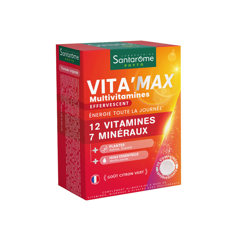 Multivitamins Vita'Max Effervescent - 20 tablets