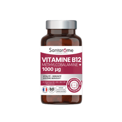 Vitamine B12 Méthylcobalamine + 1000 µg - 60 gélules