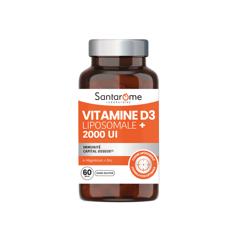 Vitamine D3 Liposomale + 2000 UI - 60 gélules