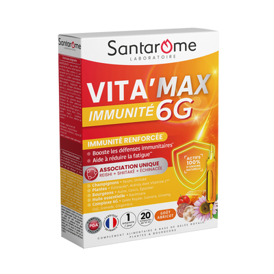 Vita'Max Immunity 6G - 20 ampoules
