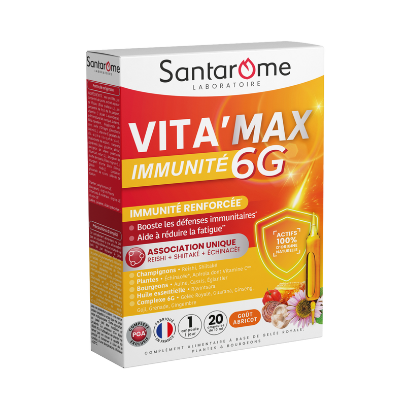 Vita'Max Immunity 6G - 20 ampoules
