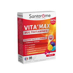 Multivitamins Vita'Max Adults - 30 tablets