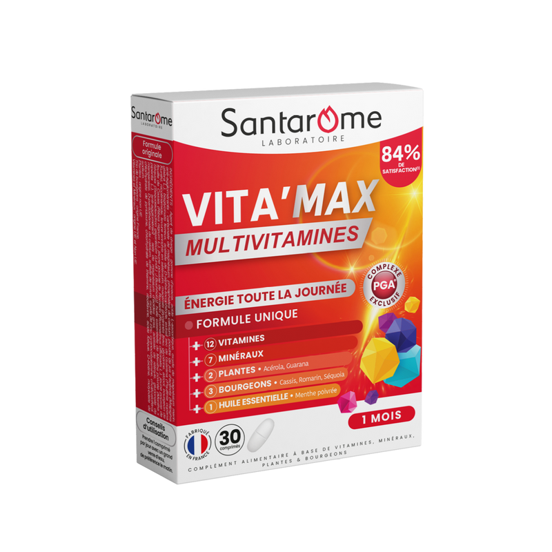 Multivitamins Vita'Max Adults - 30 tablets