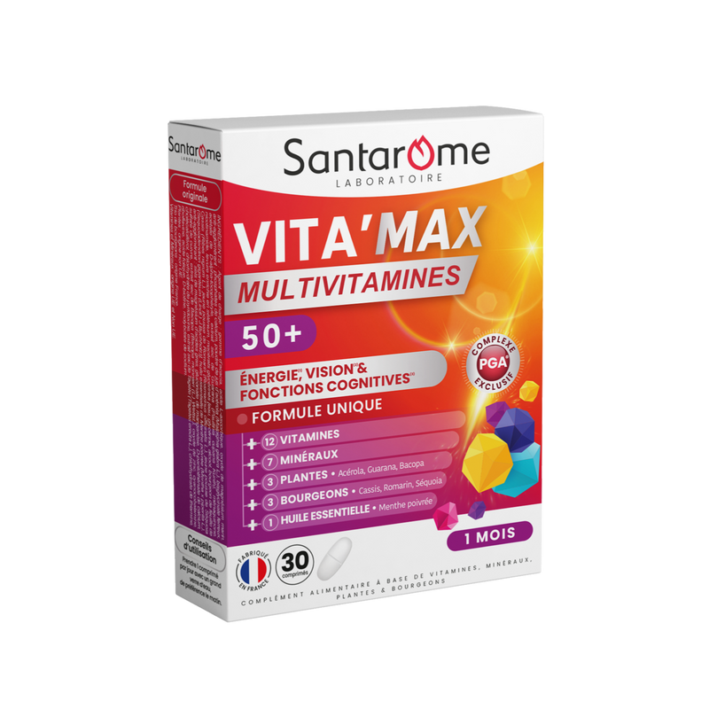 Multivitamins Vita'Max Senior - 30 tablets