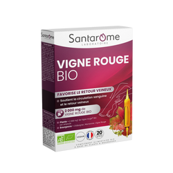 Organic Red Vine - 20 ampoules