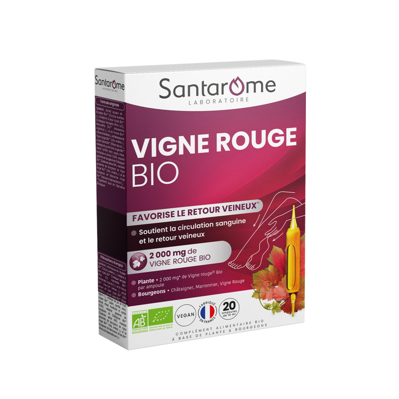 Organic Red Vine - 20 Vials